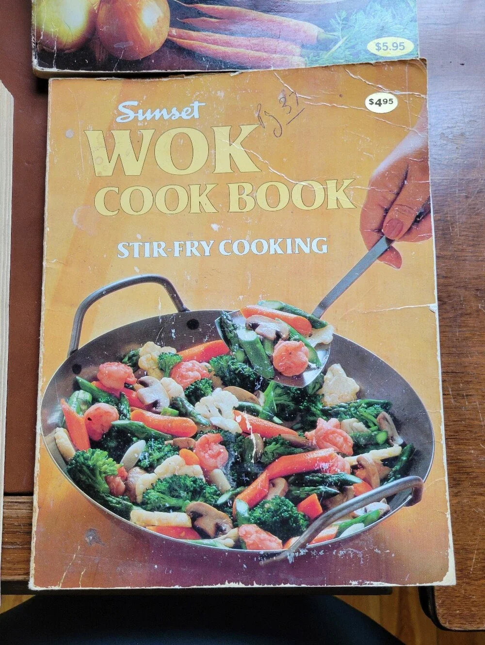 Lot Of 3 Vintage Cookbooks 70s Crock Pot, Wok, House And Garden